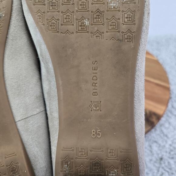 Birdies The Starling Latte Suede Casual Lifestyle Daily Flat Loafer Womens 8.5 - Picture 12 of 13